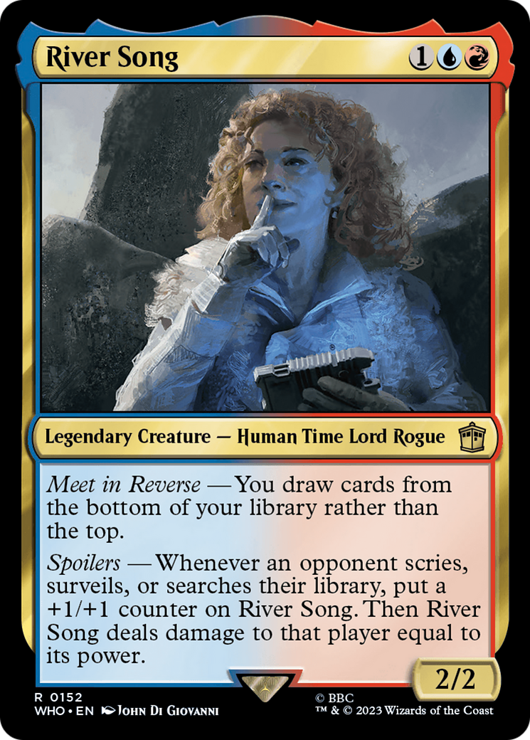 Magic: The Gathering - River Song Foil - Doctor Who