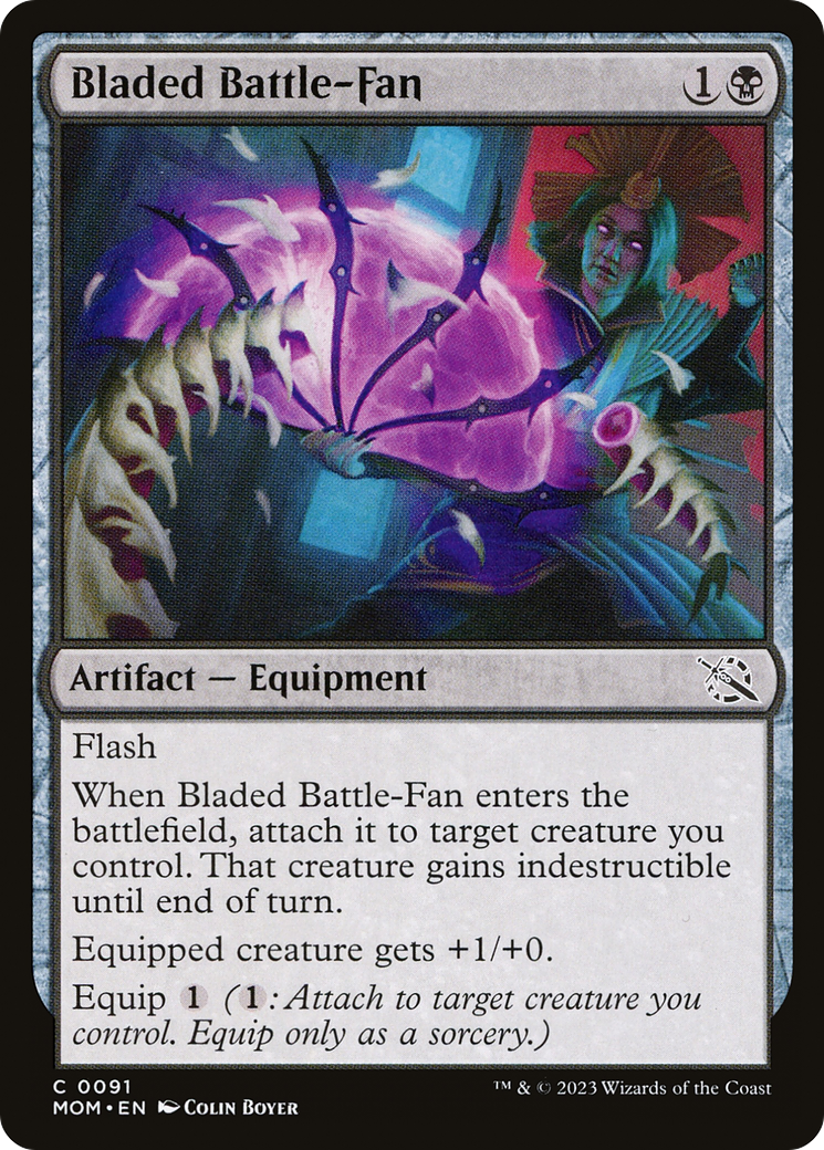 Magic: The Gathering - Bladed Battle-Fan Foil - March of the Machine
