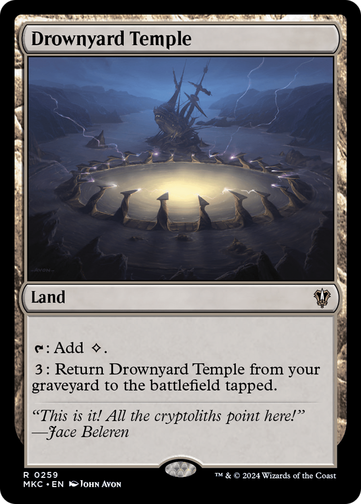 Magic: The Gathering - Drownyard Temple - Murders at Karlov Manor Commander