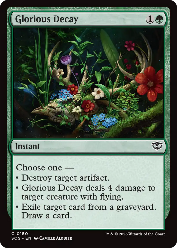 Magic: The Gathering - Glorious Decay - Secrets of Strixhaven