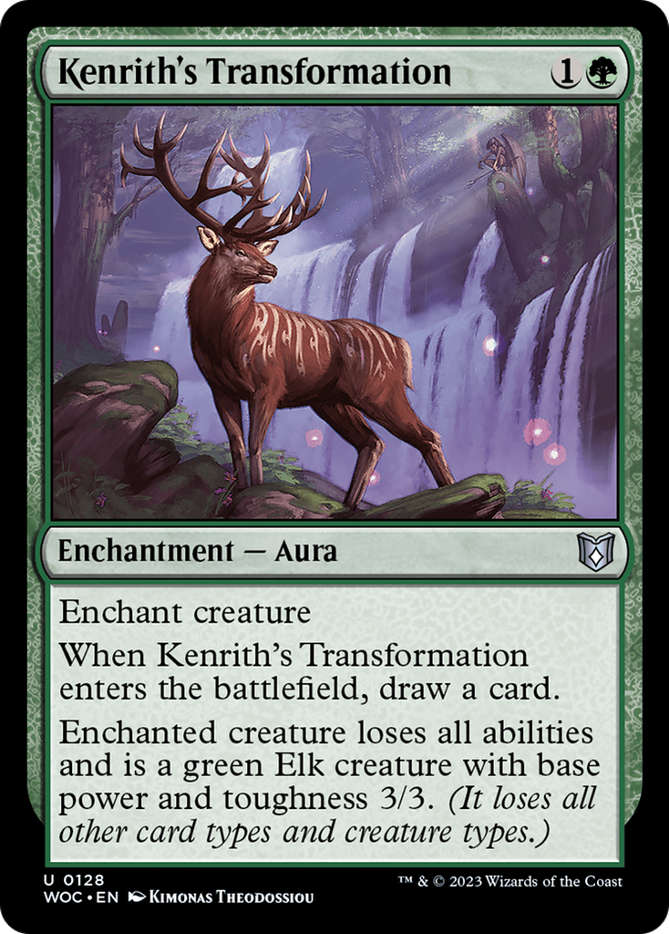 Magic: The Gathering - Kenrith's Transformation - Wilds of Eldraine Commander
