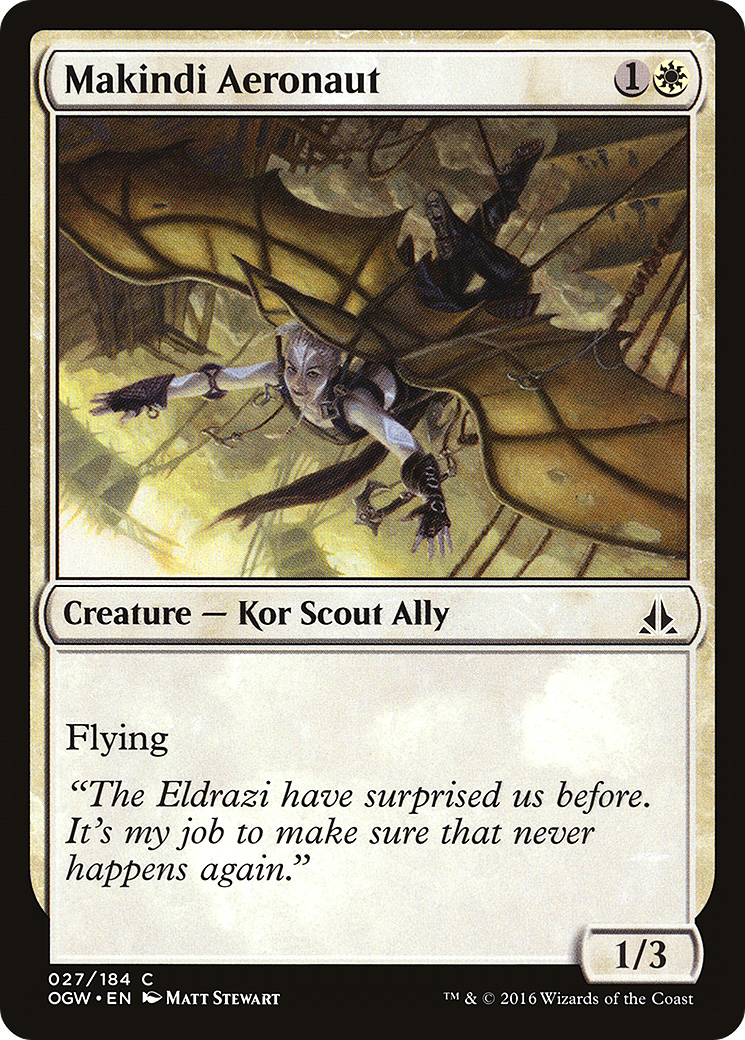 Magic: The Gathering - Makindi Aeronaut Foil - Oath of the Gatewatch