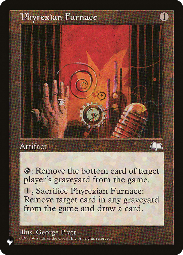 Magic: The Gathering - Phyrexian Furnace - The List