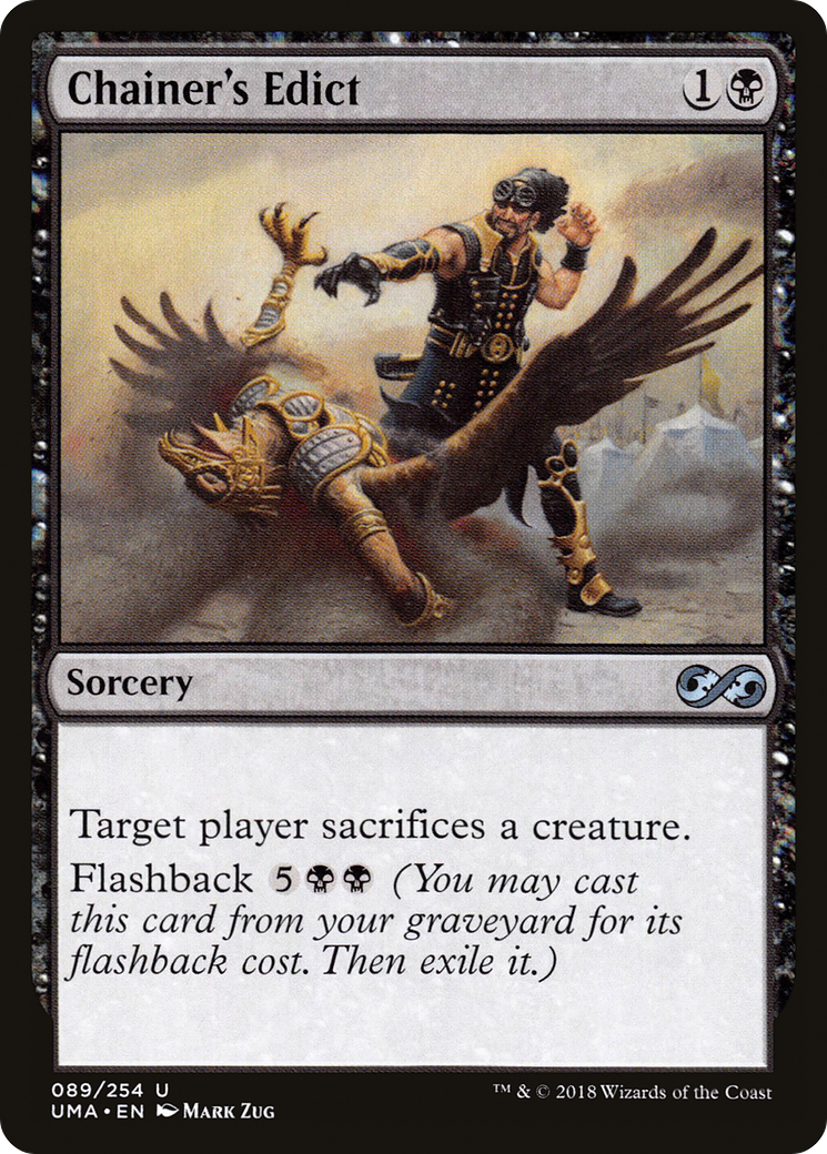 Magic: The Gathering - Chainer's Edict Foil - Ultimate Masters