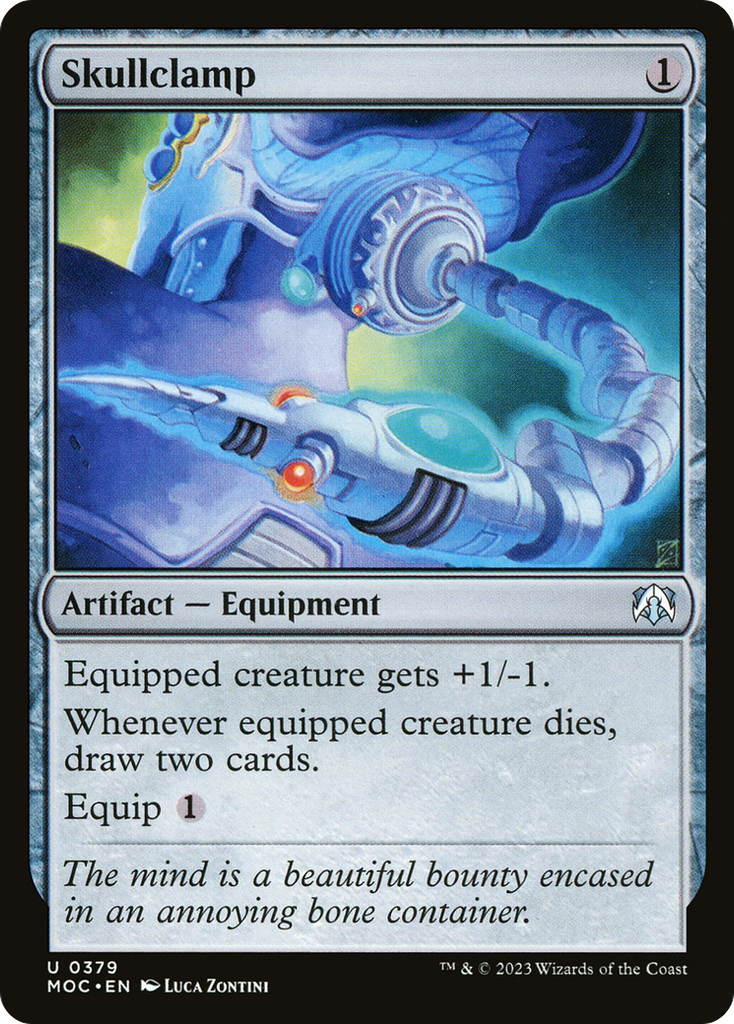 Magic: The Gathering - Skullclamp - March of the Machine Commander
