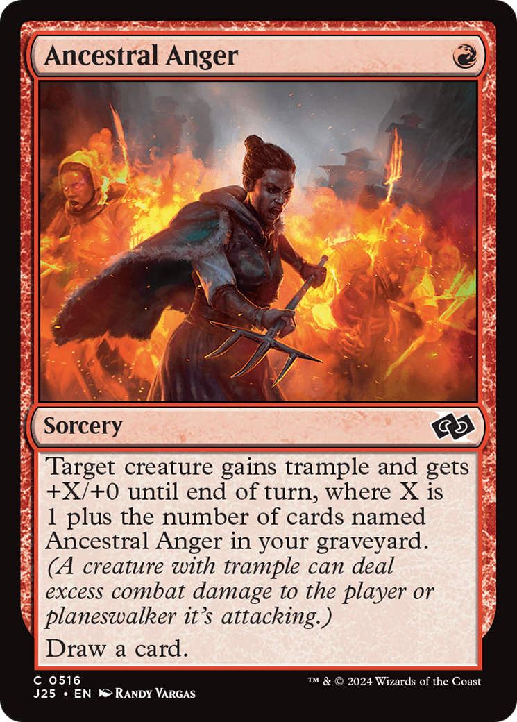 Magic: The Gathering - Ancestral Anger - Foundations Jumpstart