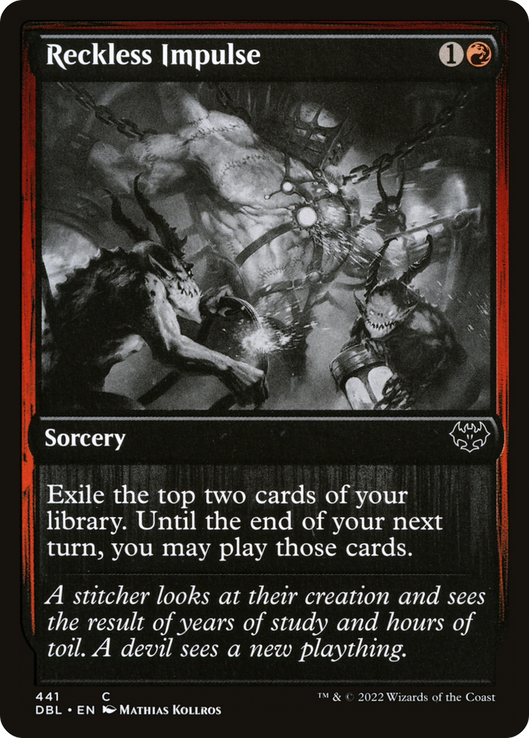 Magic: The Gathering - Reckless Impulse Foil - Innistrad: Double Feature