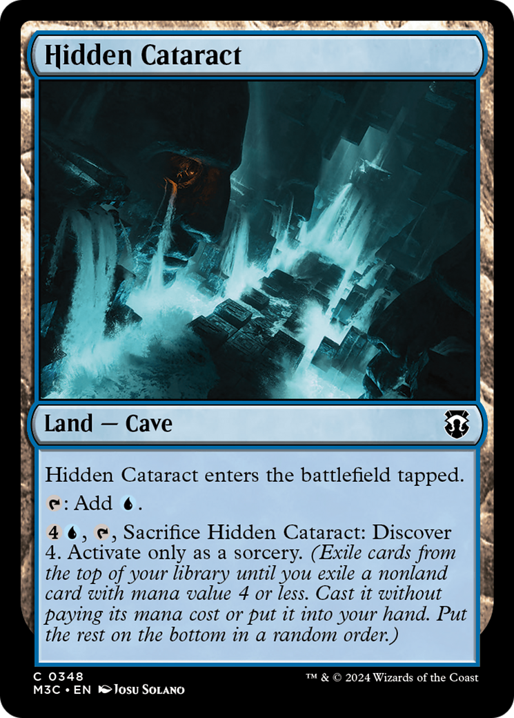 Magic: The Gathering - Hidden Cataract - Modern Horizons 3 Commander