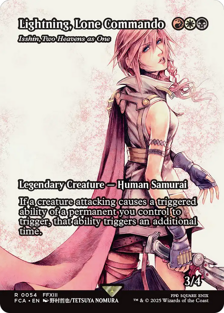 Magic: The Gathering - Isshin, Two Heavens as One Foil - Final Fantasy: Through the Ages