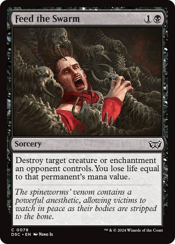Magic: The Gathering - Feed the Swarm - Duskmourn: House of Horror Commander