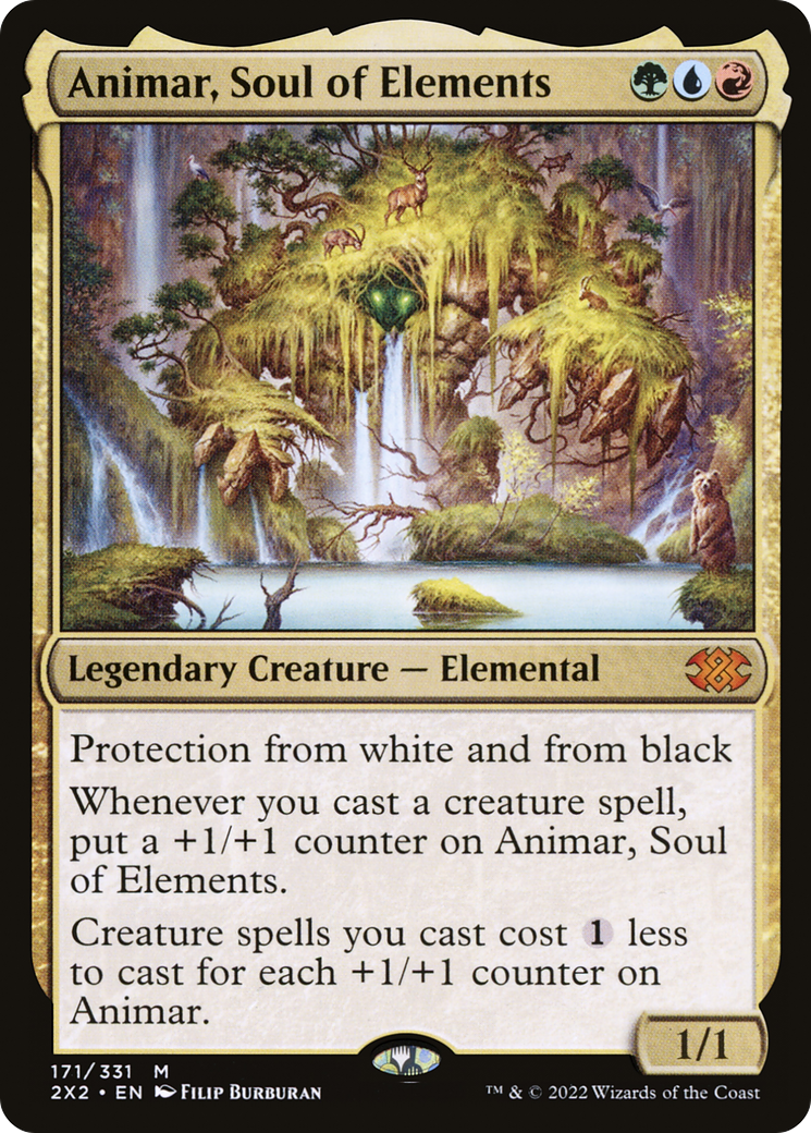 Magic: The Gathering - Animar, Soul of Elements Foil - Double Masters 2022