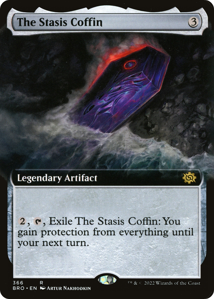 Magic: The Gathering - The Stasis Coffin Foil - The Brothers' War