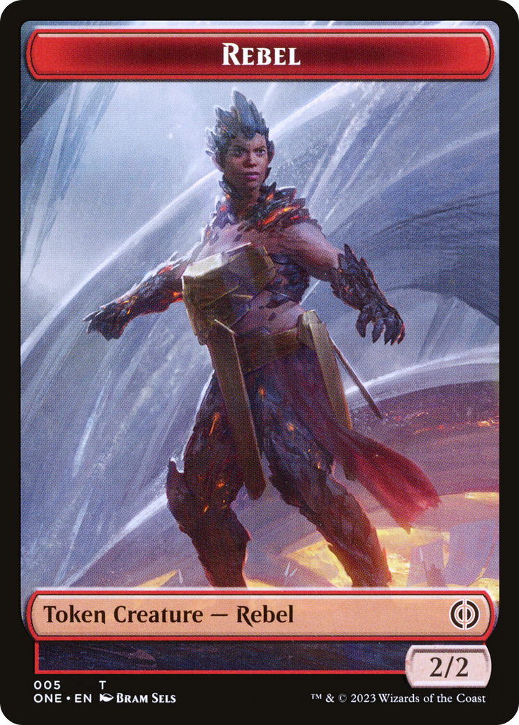 Magic: The Gathering - Rebel Token - Phyrexia: All Will Be One Tokens