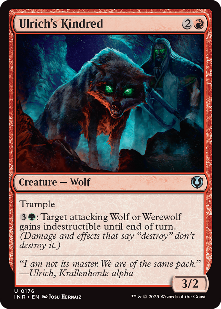 Magic: The Gathering - Ulrich's Kindred Foil - Innistrad Remastered