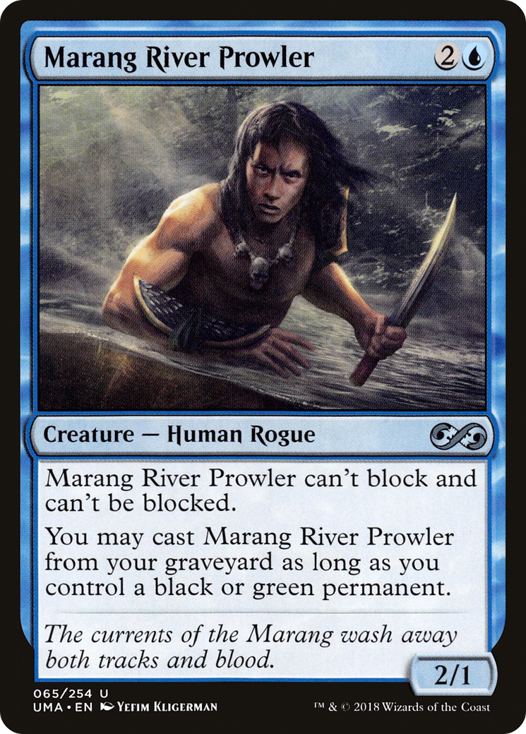 Magic: The Gathering - Marang River Prowler Foil - Ultimate Masters