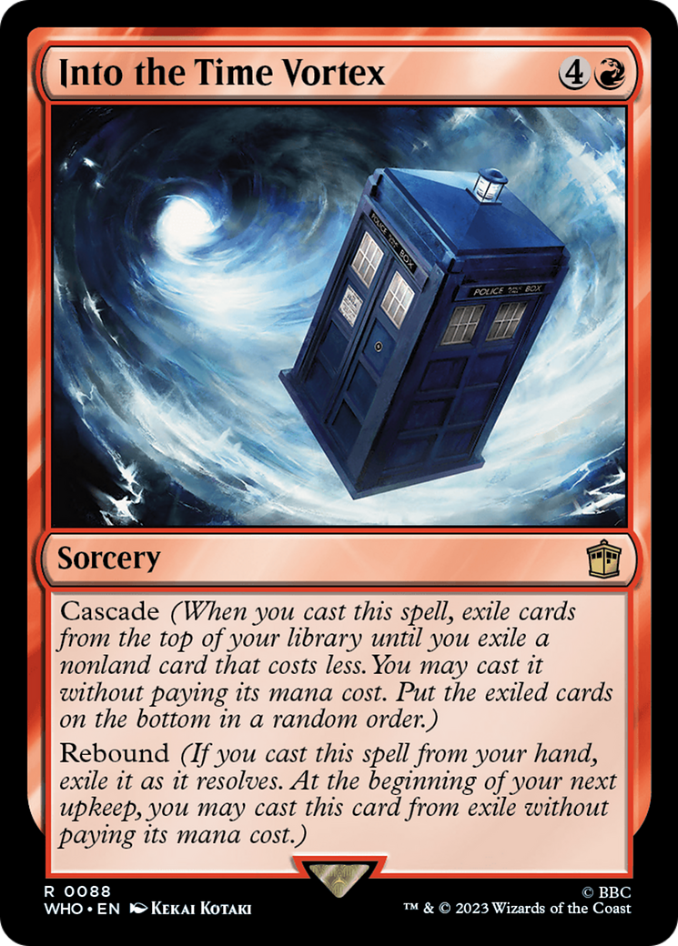 Magic: The Gathering - Into the Time Vortex - Doctor Who