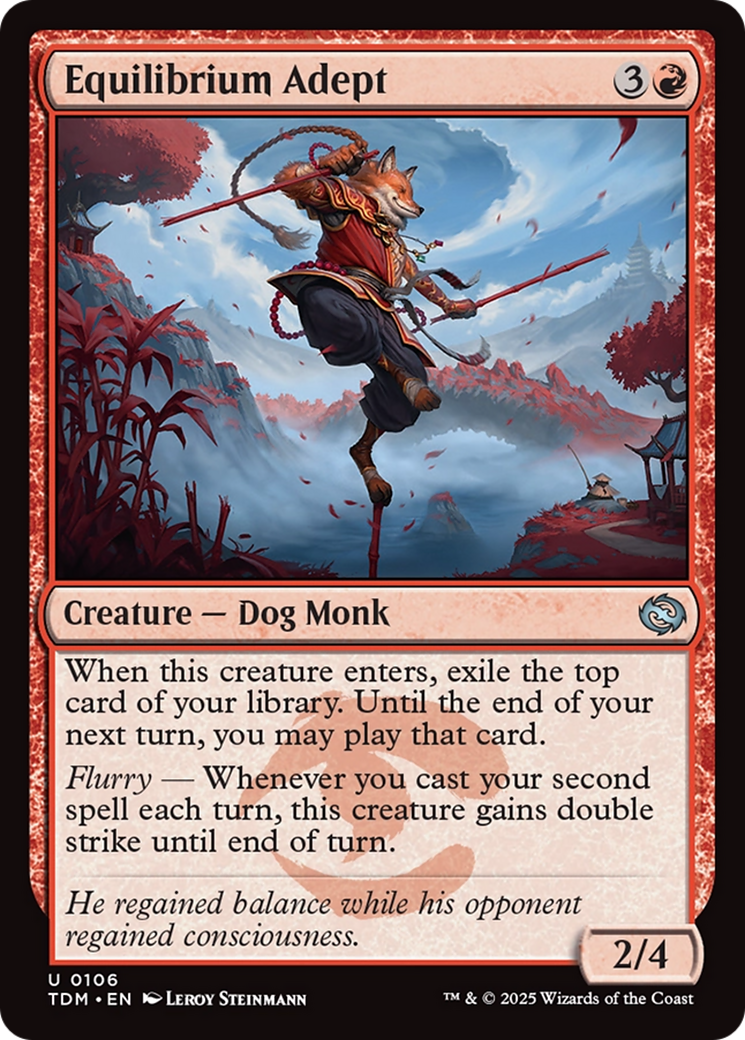 Magic: The Gathering - Equilibrium Adept Foil - Tarkir: Dragonstorm