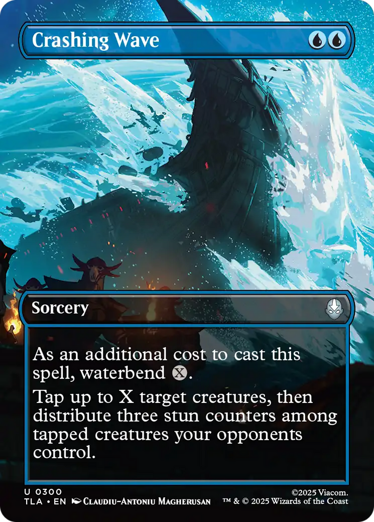 Magic: The Gathering - Crashing Wave - Avatar: The Last Airbender