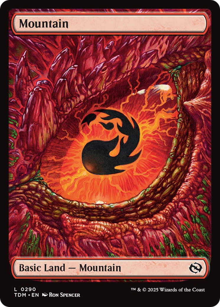 Magic: The Gathering - Mountain - Tarkir: Dragonstorm