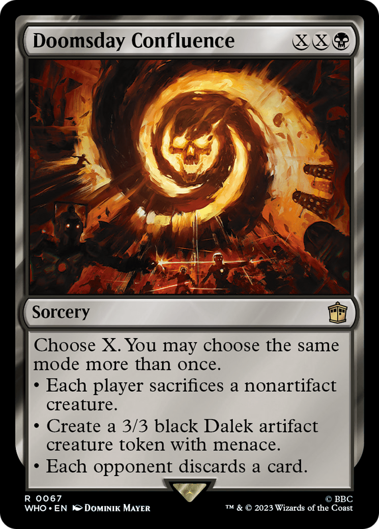 Magic: The Gathering - Doomsday Confluence Foil - Doctor Who