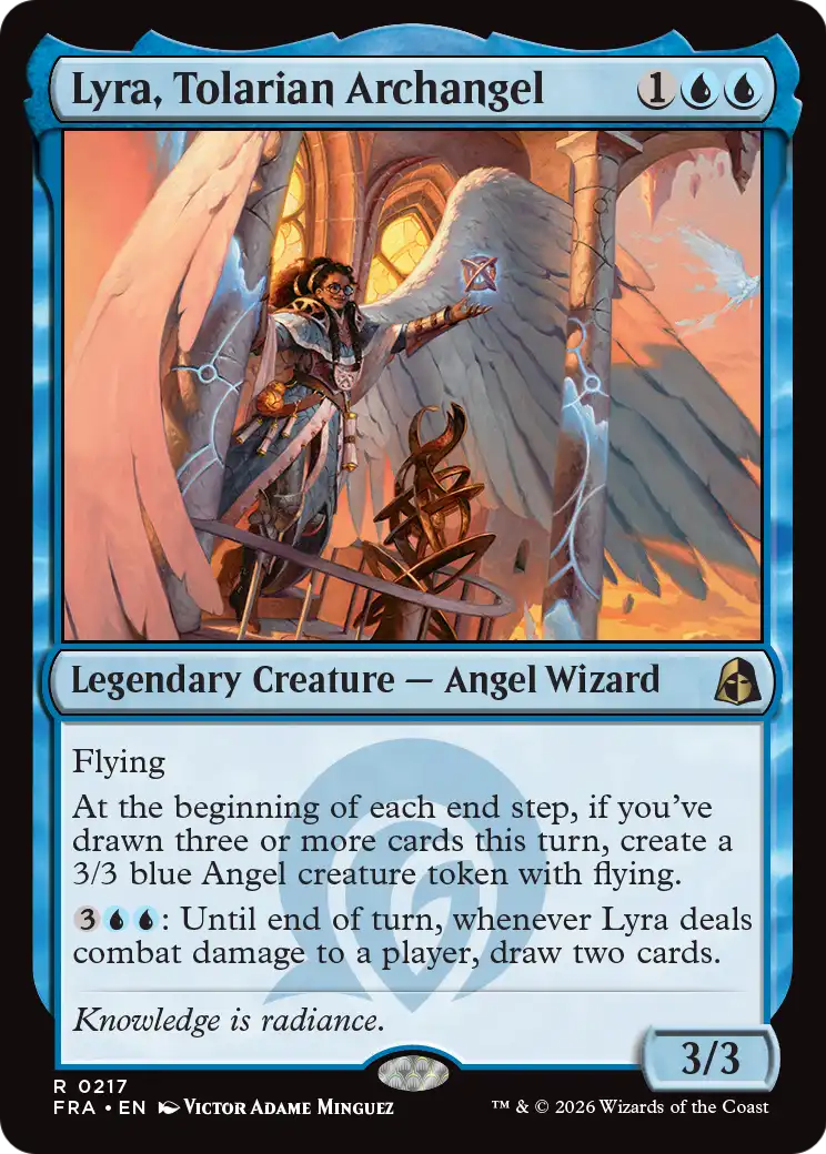 Magic: The Gathering - Lyra, Tolarian Archangel - Reality Fracture