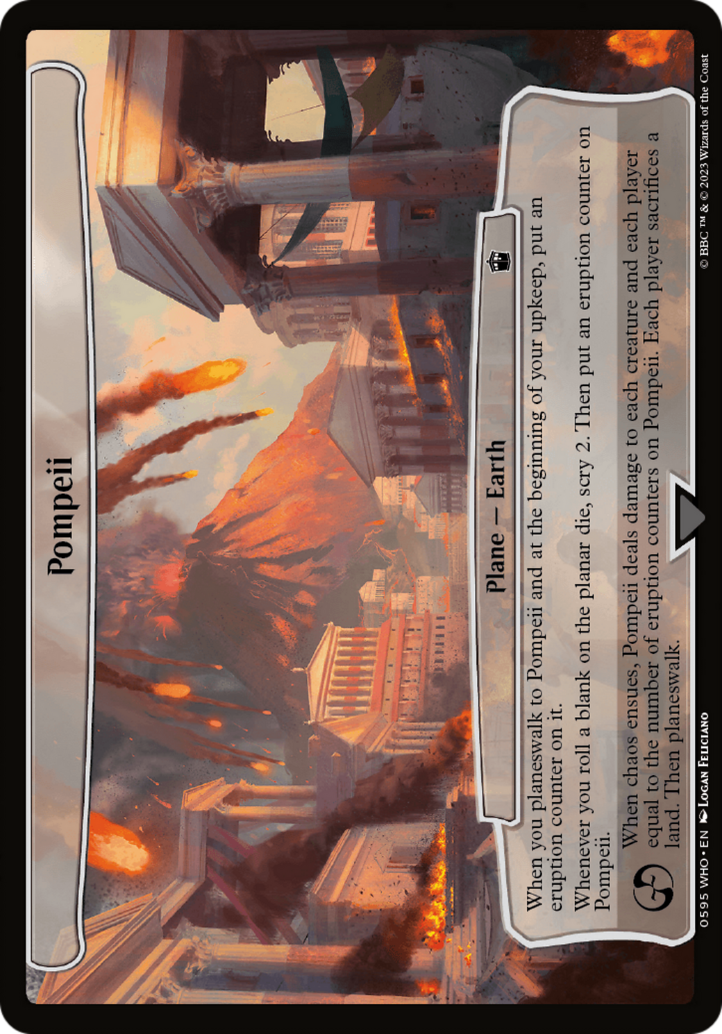 Magic: The Gathering - Pompeii - Doctor Who