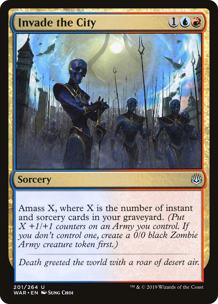 Magic: The Gathering - Invade the City Foil - War of the Spark