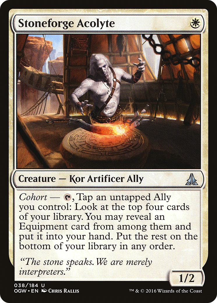 Magic: The Gathering - Stoneforge Acolyte Foil - Oath of the Gatewatch