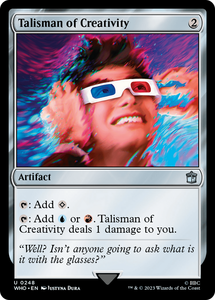 Magic: The Gathering - Talisman of Creativity - Doctor Who