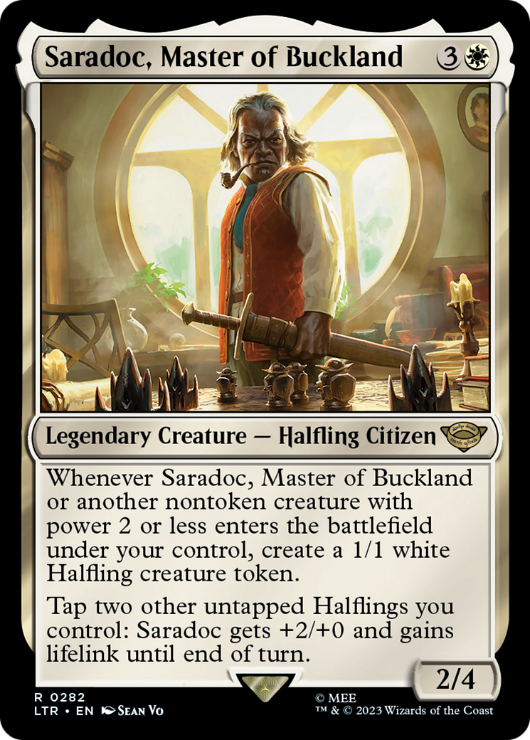 Magic: The Gathering - Saradoc, Master of Buckland - The Lord of the Rings: Tales of Middle-earth