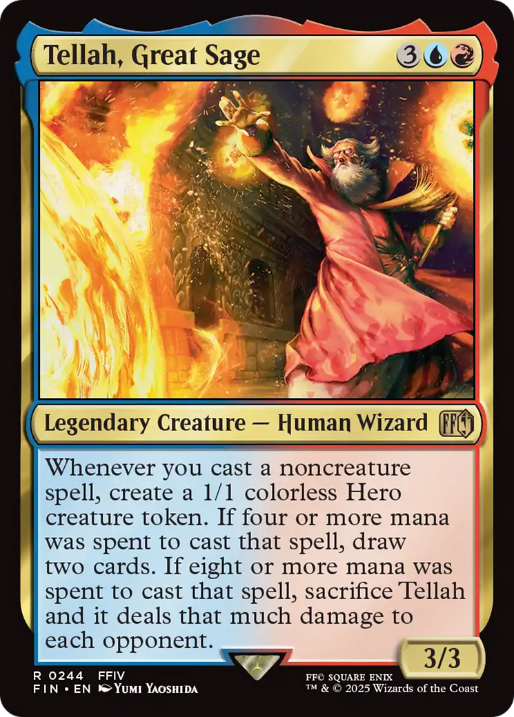 Magic: The Gathering - Tellah, Great Sage Foil - Final Fantasy