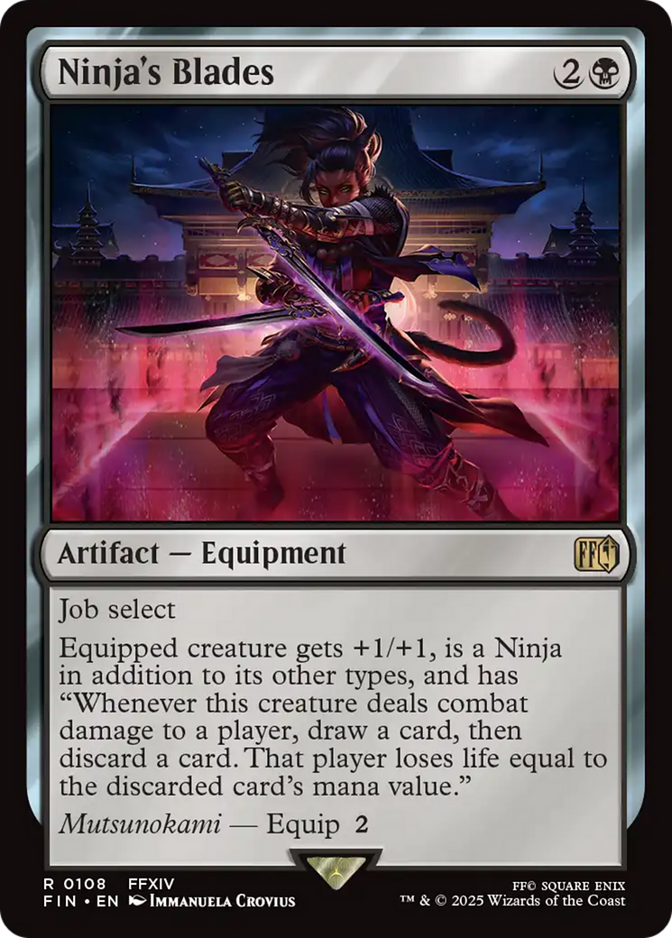 Magic: The Gathering - Ninja's Blades - Final Fantasy