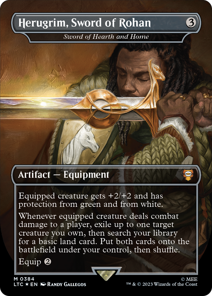 Magic: The Gathering - Sword of Hearth and Home Foil - Tales of Middle-earth Commander