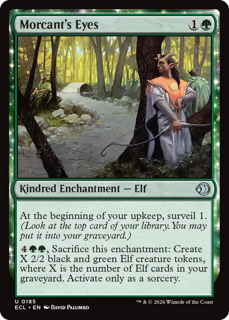 Magic: The Gathering - Morcant's Eyes Foil - Lorwyn Eclipsed