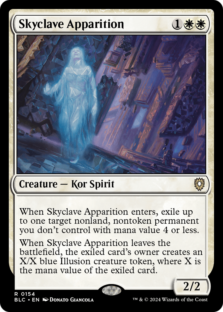 Magic: The Gathering - Skyclave Apparition - Bloomburrow Commander