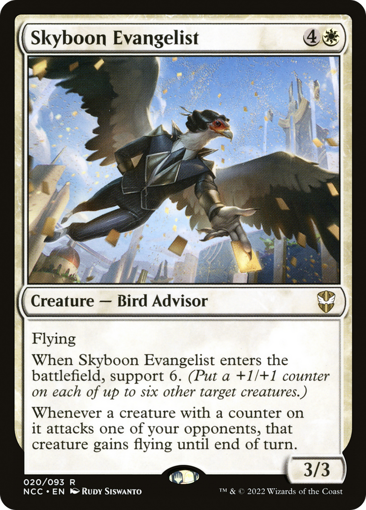 Magic: The Gathering - Skyboon Evangelist - New Capenna Commander