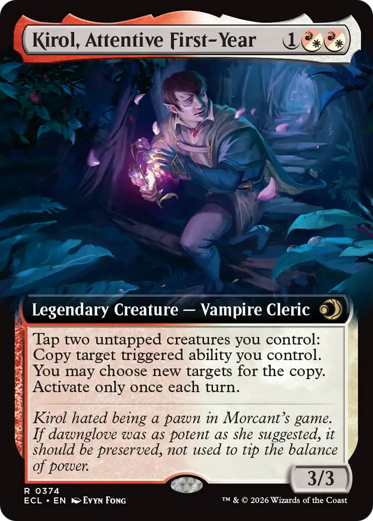 Magic: The Gathering - Kirol, Attentive First-Year Foil - Lorwyn Eclipsed