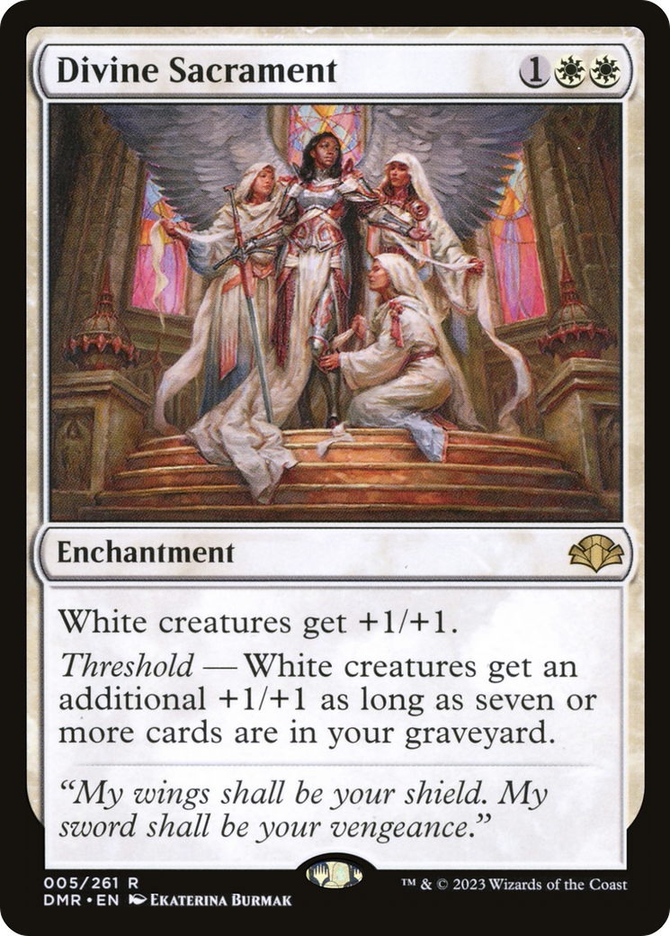 Magic: The Gathering - Divine Sacrament - Dominaria Remastered