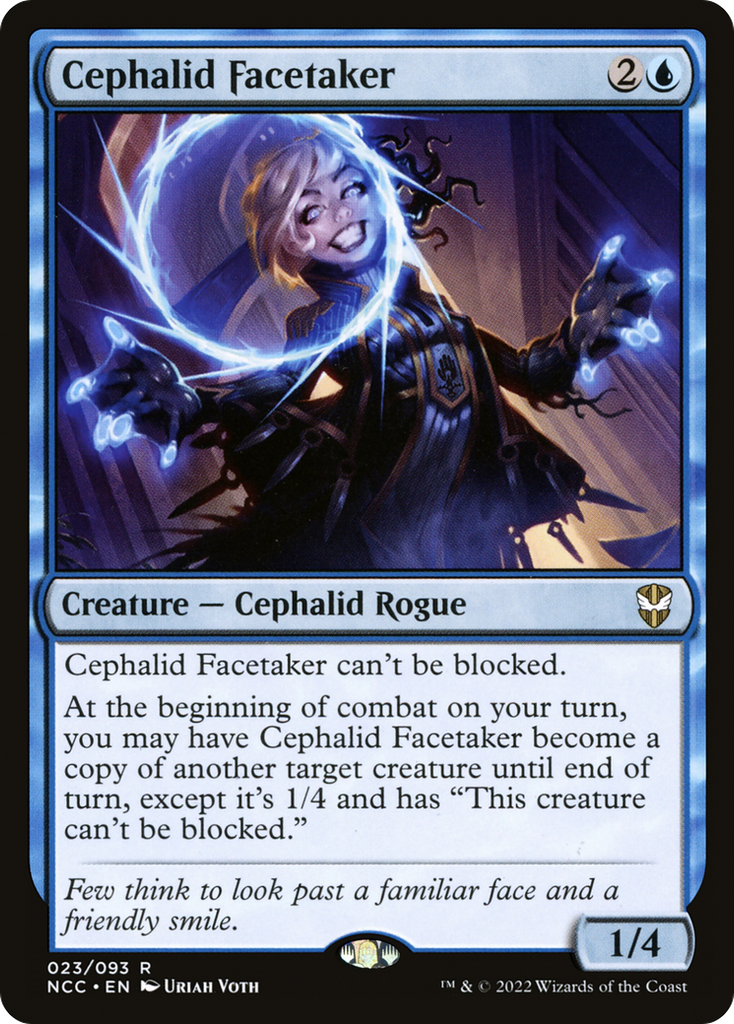 Magic: The Gathering - Cephalid Facetaker - New Capenna Commander