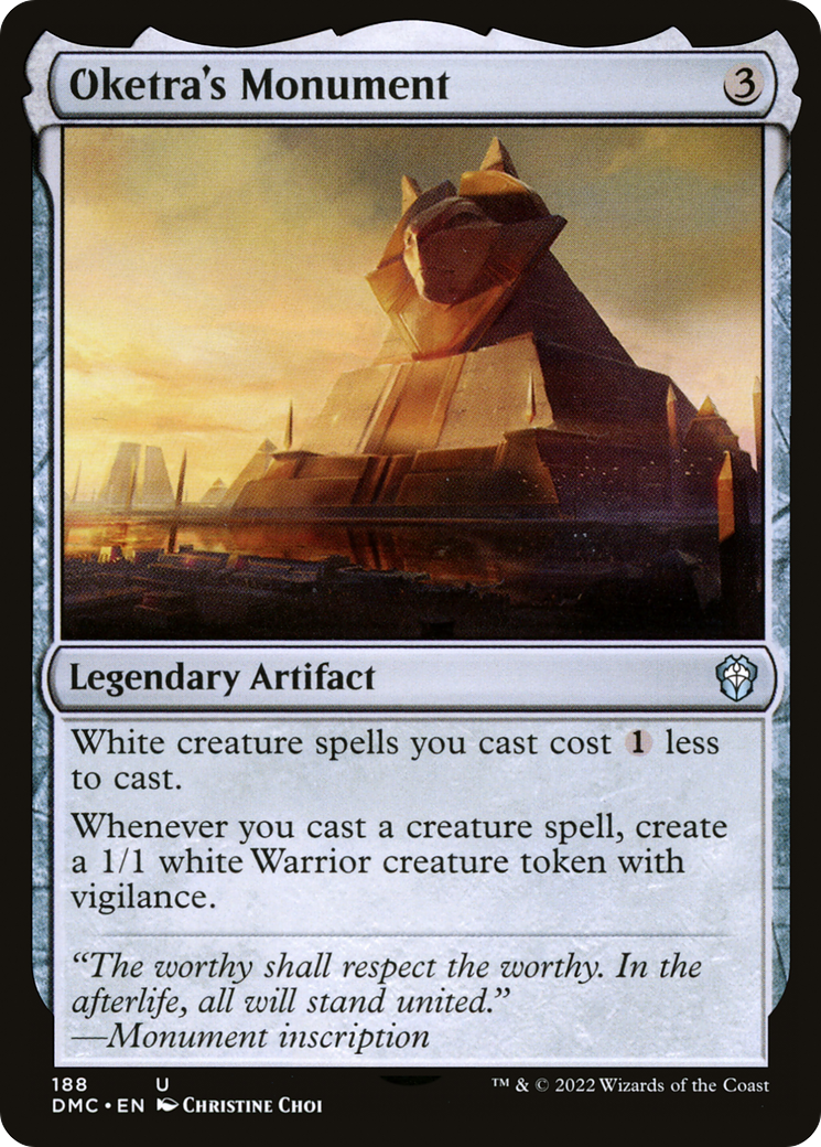 Magic: The Gathering - Oketra's Monument - Dominaria United Commander