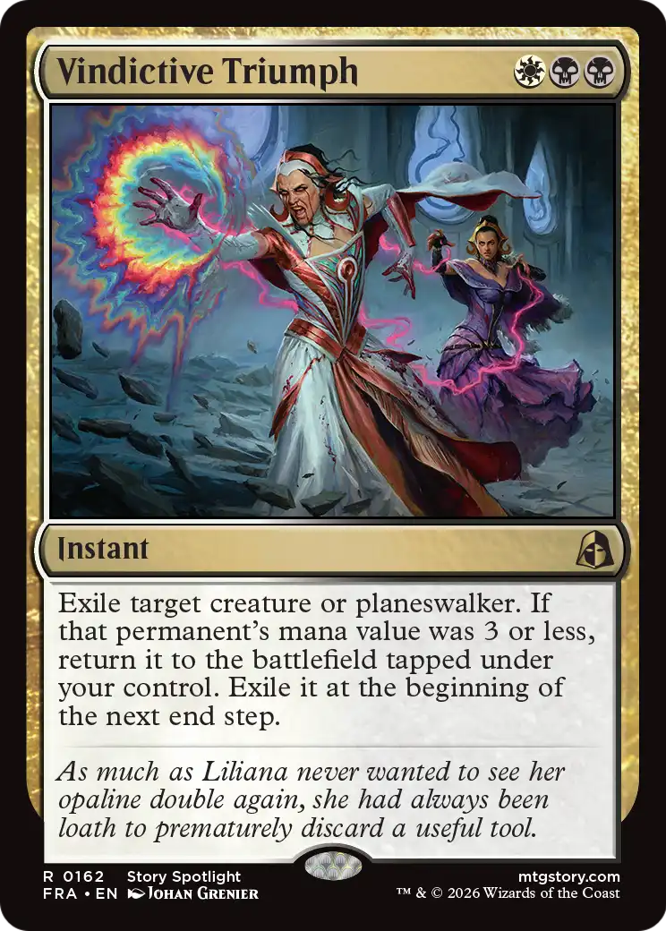 Magic: The Gathering - Vindictive Triumph - Reality Fracture