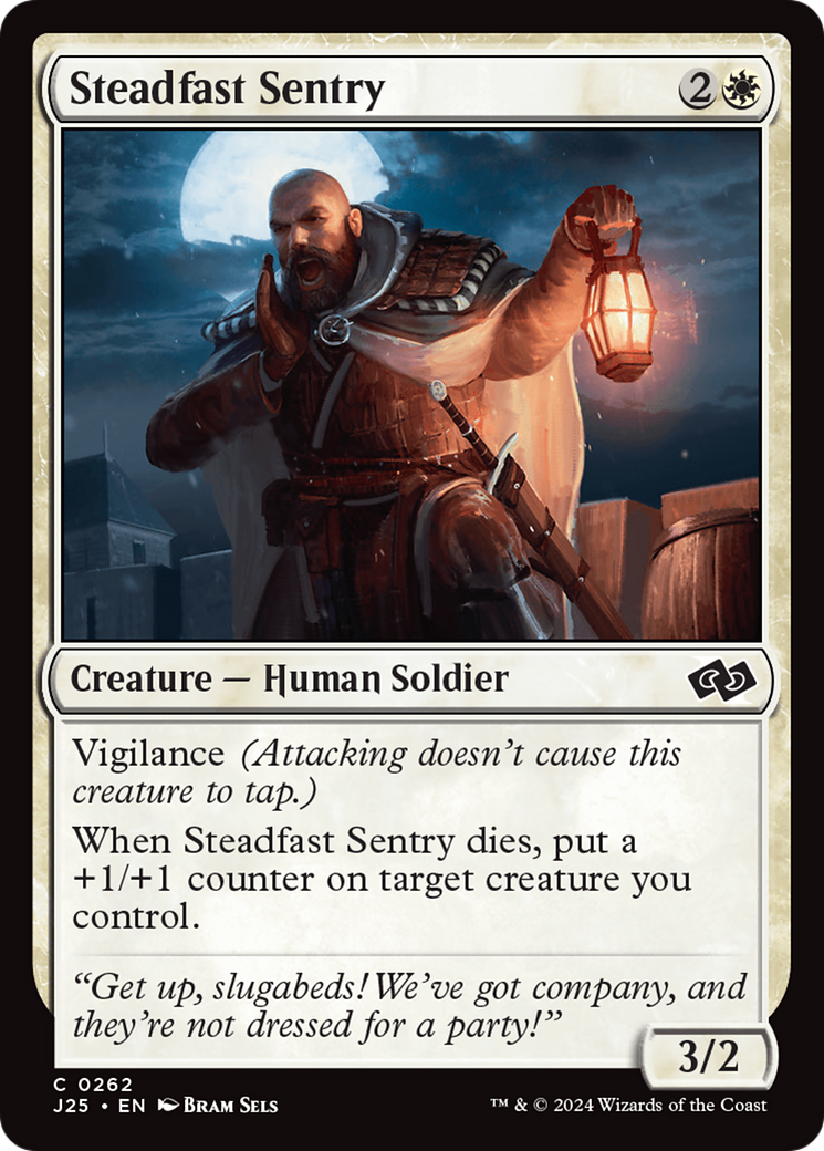 Magic: The Gathering - Steadfast Sentry - Foundations Jumpstart
