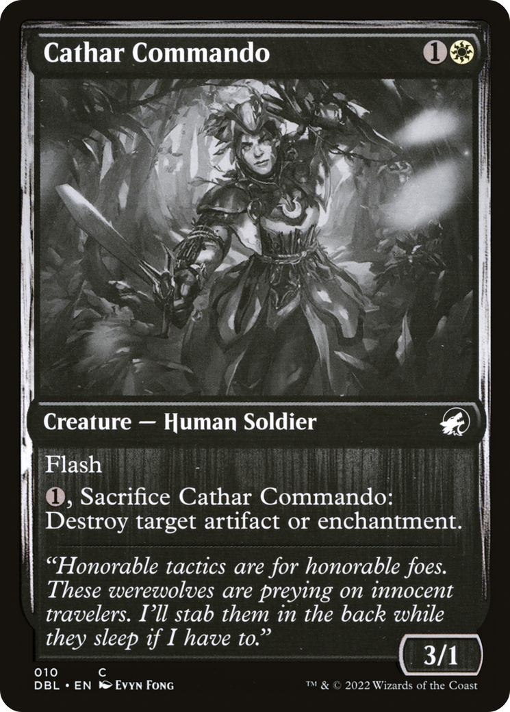 Magic: The Gathering - Cathar Commando - Innistrad: Double Feature