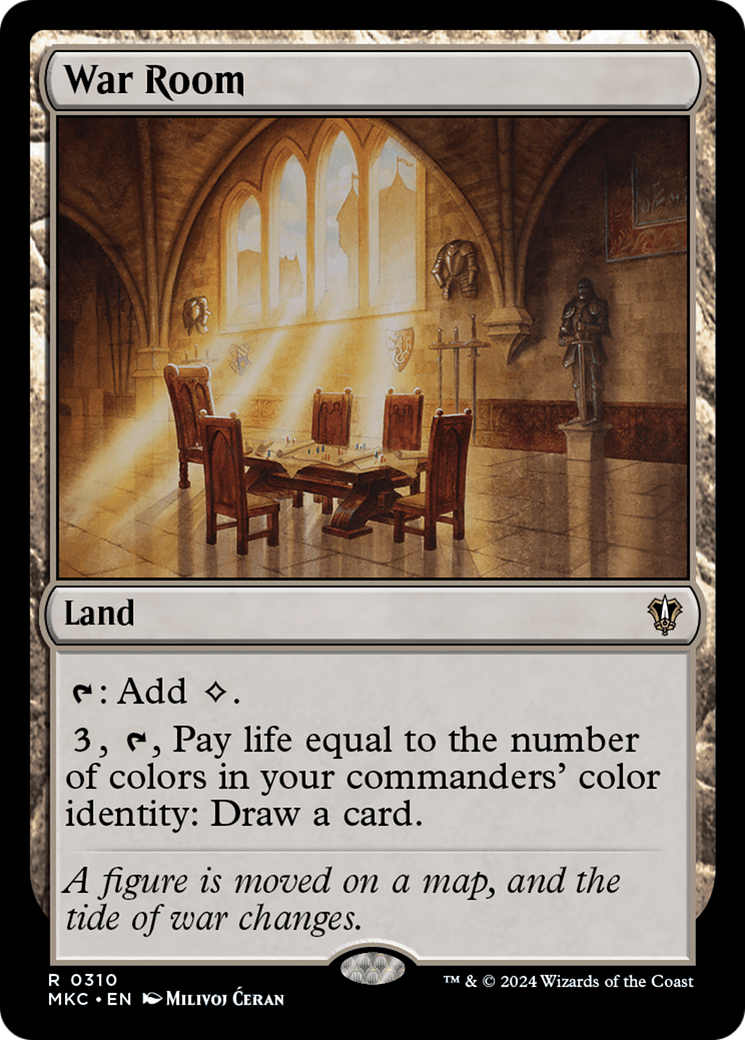 Magic: The Gathering - War Room - Murders at Karlov Manor Commander