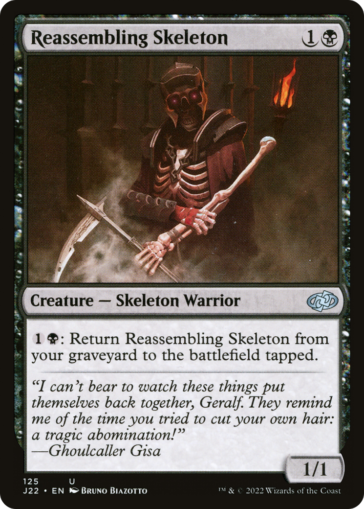 Magic: The Gathering - Reassembling Skeleton - Jumpstart 2022