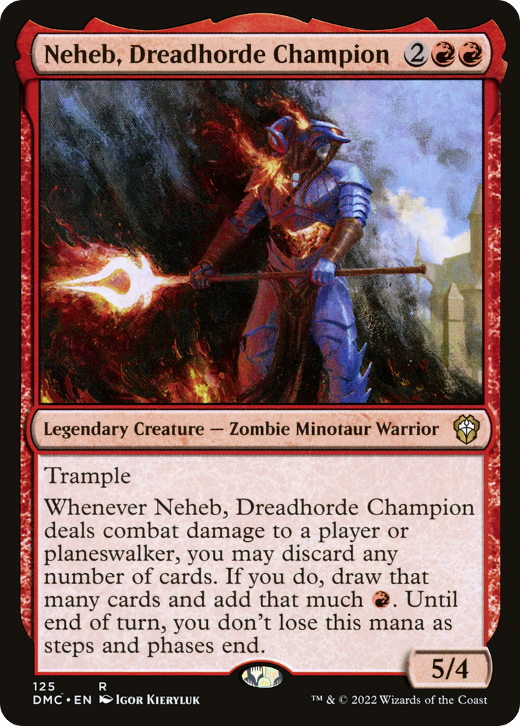 Magic: The Gathering - Neheb, Dreadhorde Champion - Dominaria United Commander