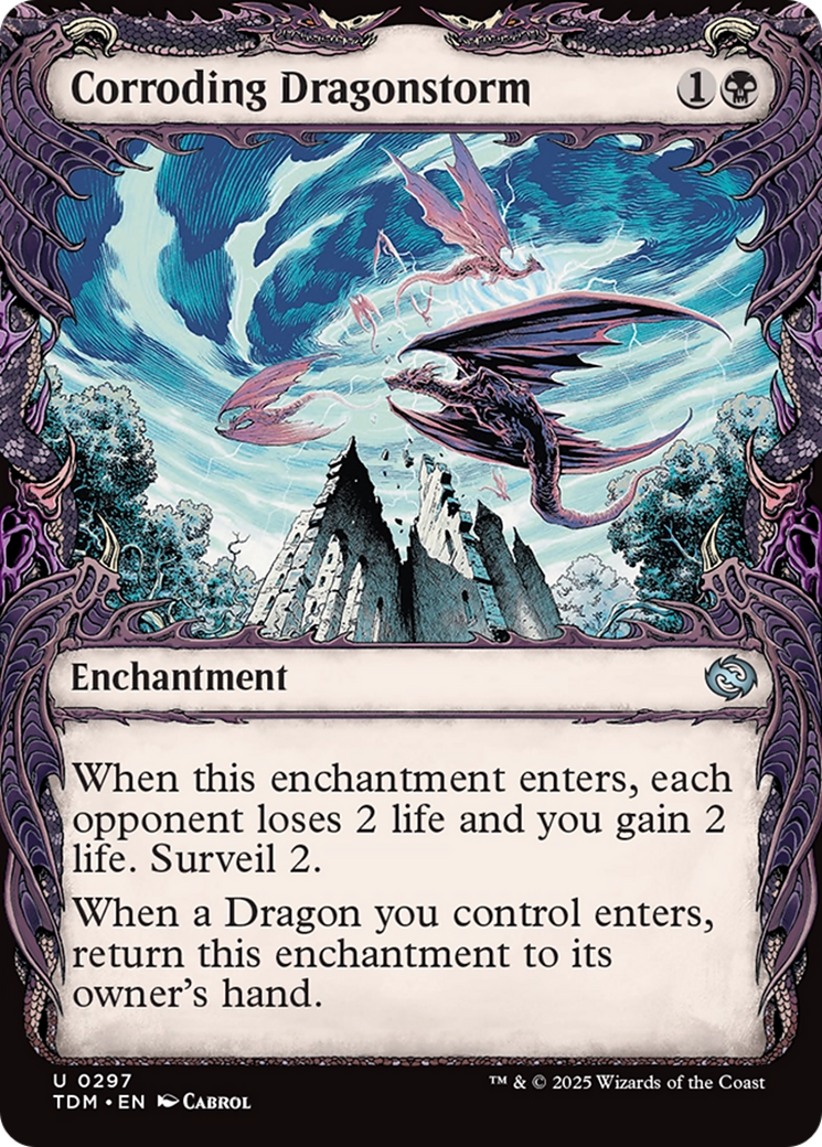 Magic: The Gathering - Corroding Dragonstorm Foil - Tarkir: Dragonstorm