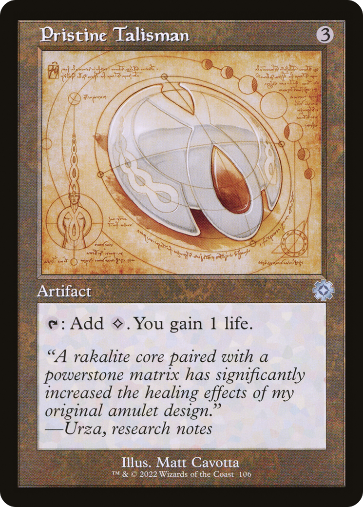 Magic: The Gathering - Pristine Talisman - The Brothers' War Retro Artifacts