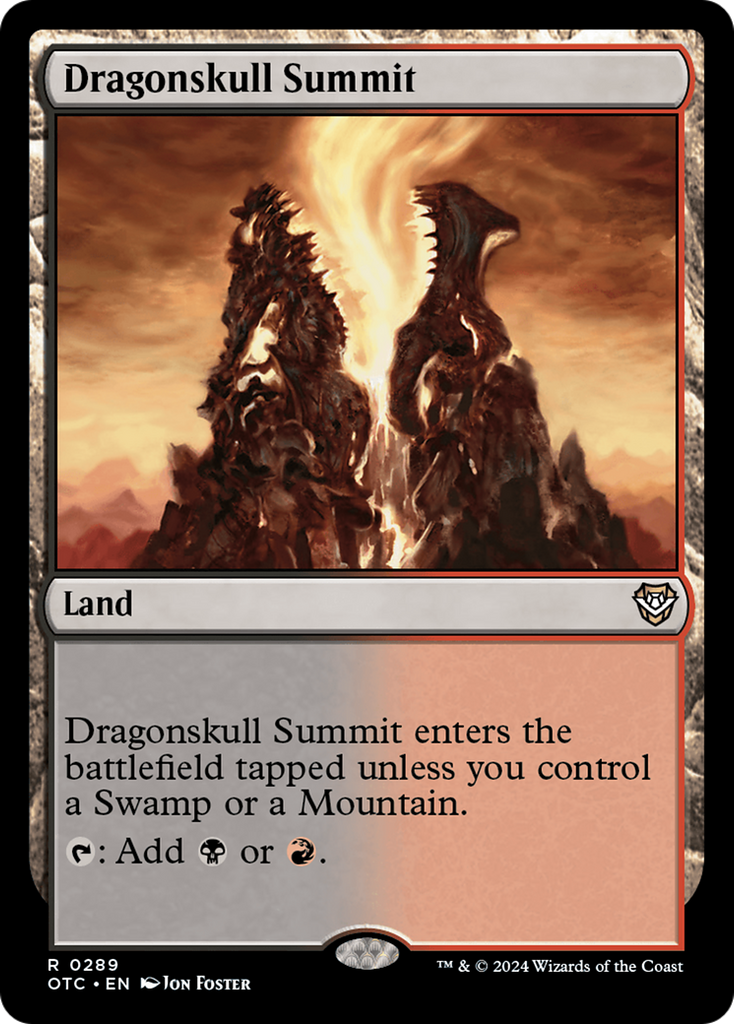 Magic: The Gathering - Dragonskull Summit - Outlaws of Thunder Junction Commander