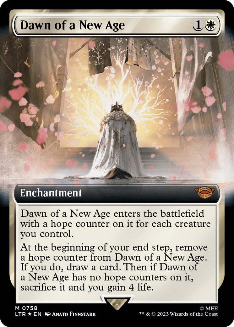 Magic: The Gathering - Dawn of a New Age Foil - The Lord of the Rings: Tales of Middle-earth